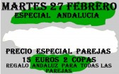 Martes 27 Vispera Dia Andalucia